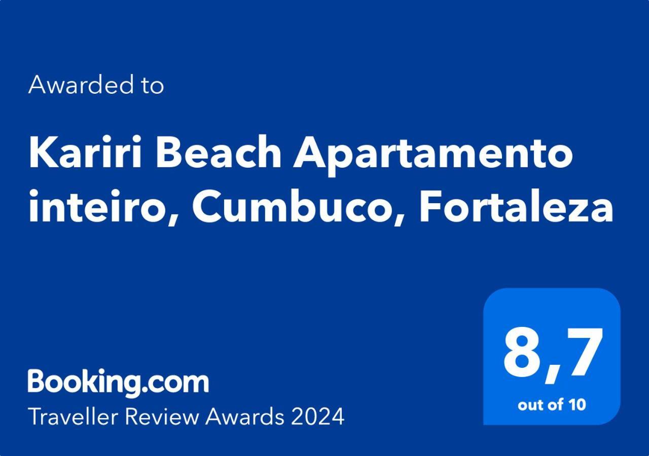 Kariri Beach Apartamento Inteiro, Cumbuco, Fortaleza Buitenkant foto